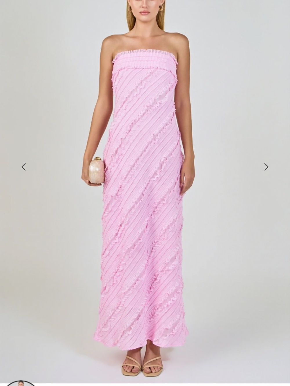 Endless Rose Pink Ruffle Dress
